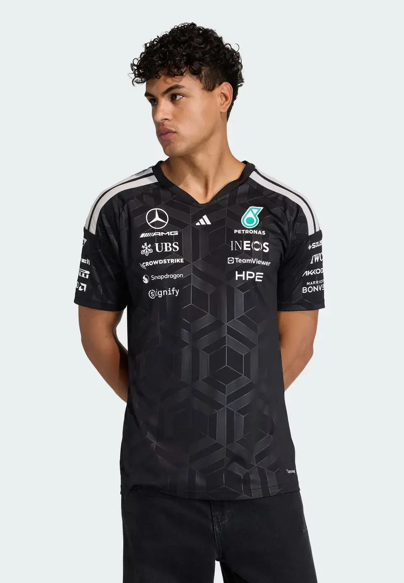 Maglia funzionale Mercedes-AMG Petronas Formula 1 Team Driver acqua / antracite / nero / offwhite miniatura 2