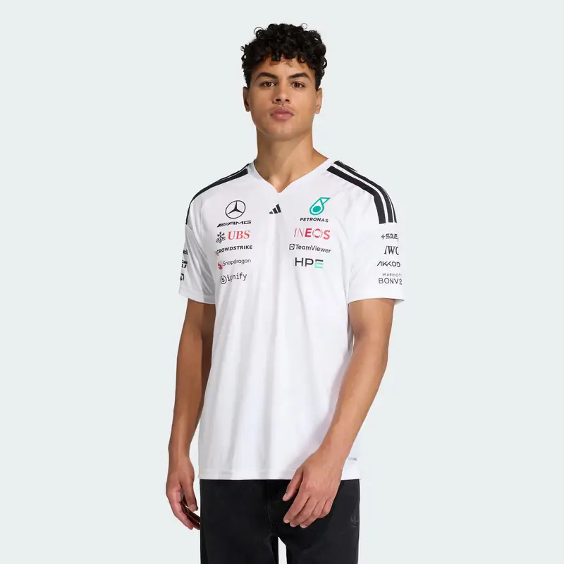 Maglia funzionale Mercedes-Amg Petronas Formula 1 Team Driver acqua / rosso / nero / bianco miniatura 2