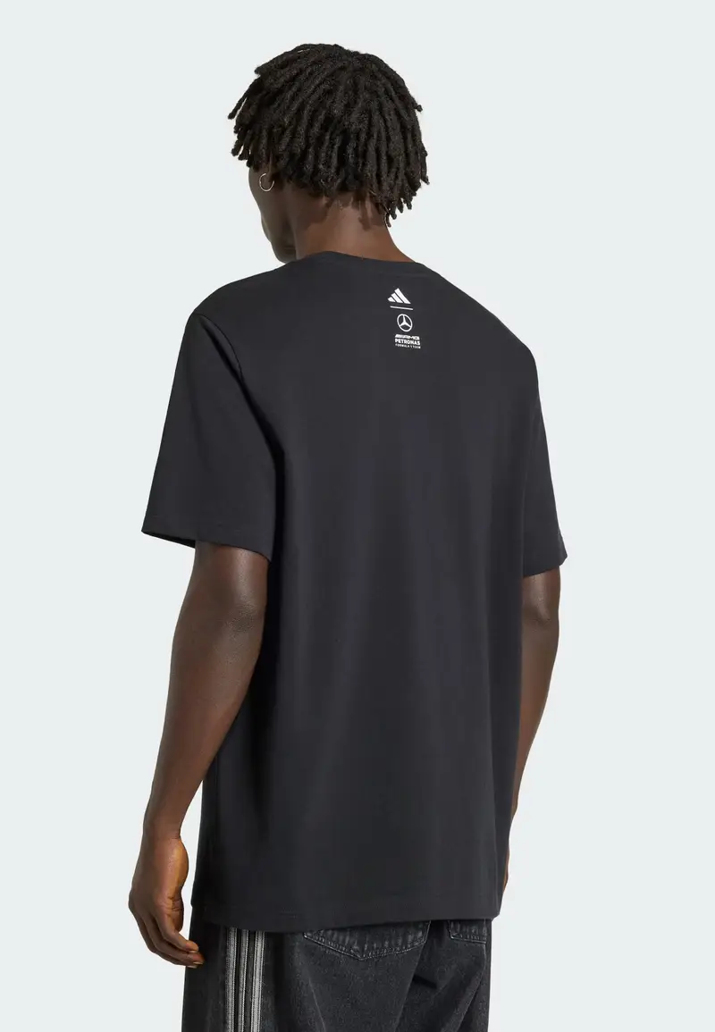 Maglia funzionale Mercedes - AMG Petronas Formula 1 Team George Russell beige / azzurro / nero / bianco miniatura 3