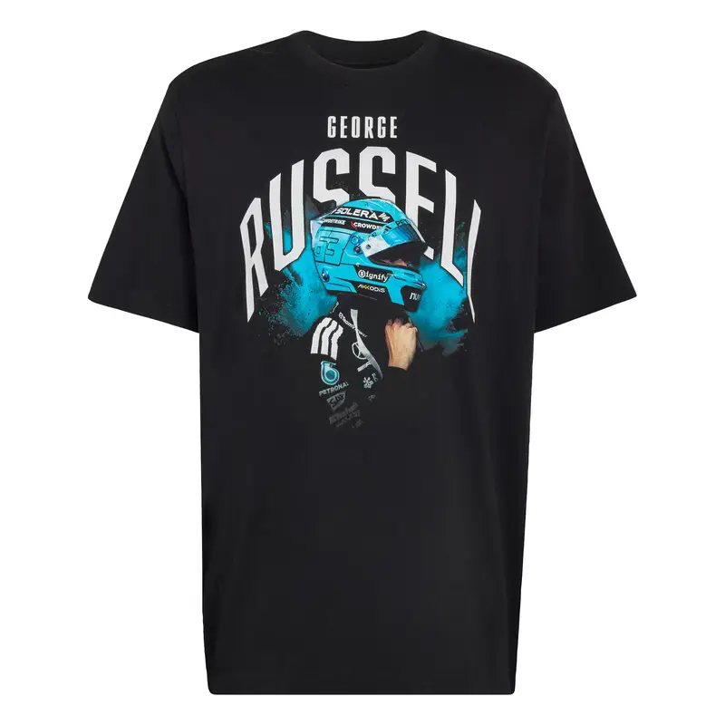 Maglia funzionale Mercedes - AMG Petronas Formula 1 Team George Russell beige / azzurro / nero / bianco