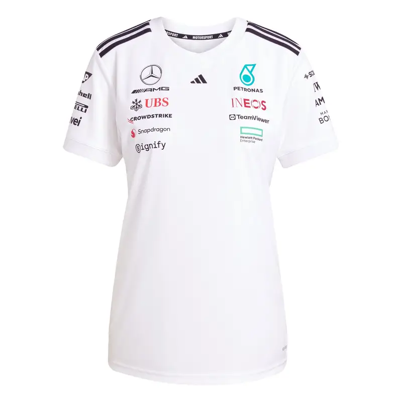 ADIDAS PERFORMANCE Maglia funzionale 'MERCEDES - AMG PETRONAS FORMULA ONE'  rosso / nero / bianco