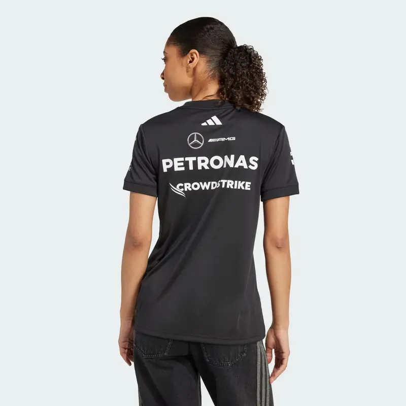 Maglia funzionale 'Mercedes - AMG Petronas Formula One Team' blu chiaro / nero / bianco miniatura 3