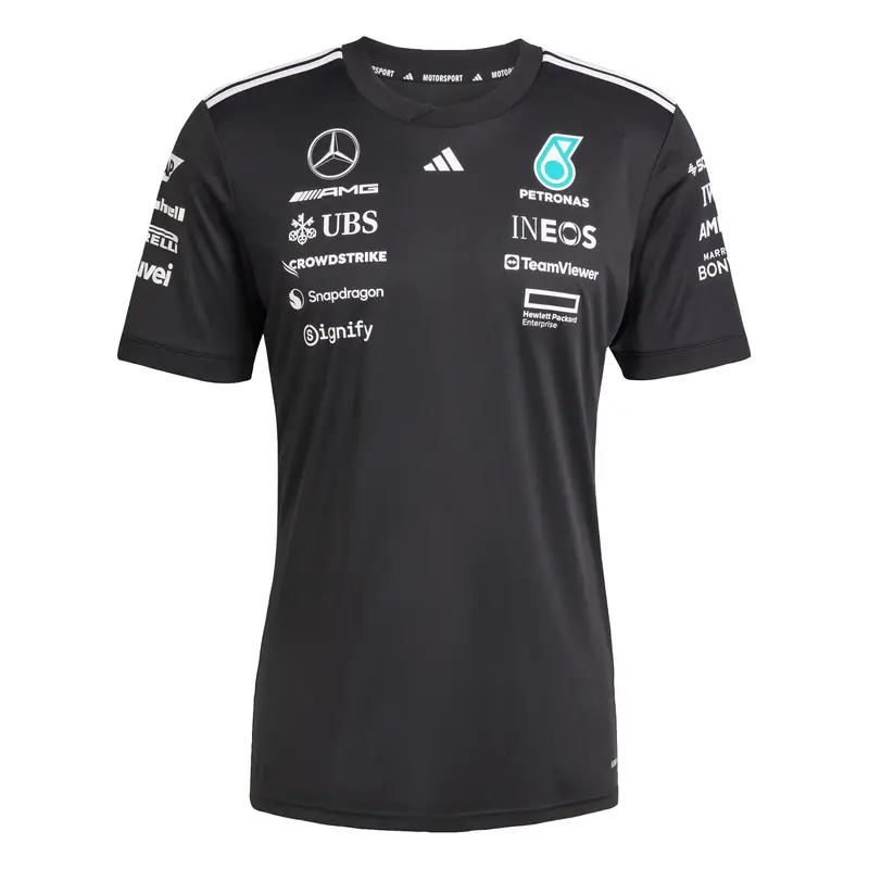 Maglia funzionale 'Mercedes - AMG Petronas Formula One Team' blu chiaro / nero / bianco