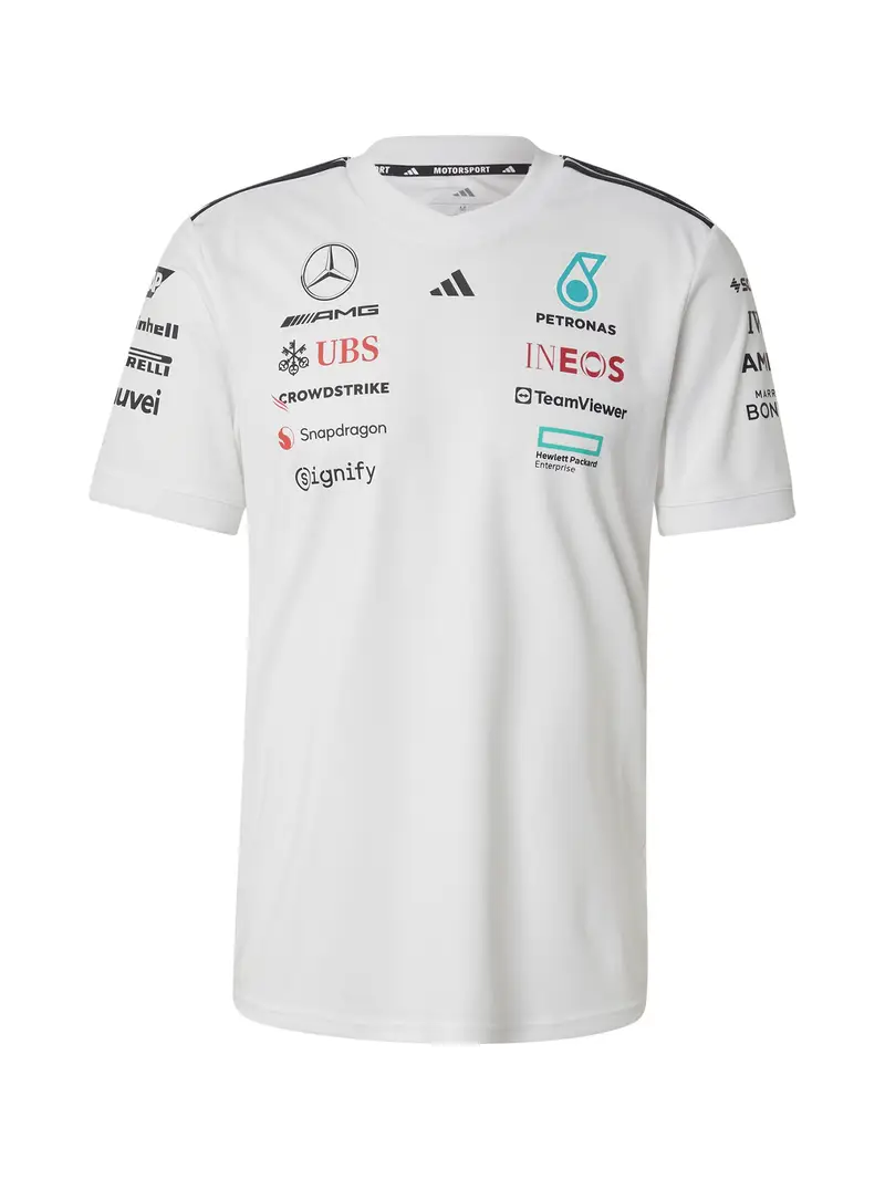 ADIDAS PERFORMANCE Maglia funzionale 'Mercedes - AMG Petronas Formula One Team'  colori misti / bianco