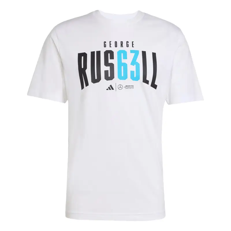 Maglia funzionale 'Mercedes - AMG Petronas Formula One Team George Russell' acqua / nero / bianco