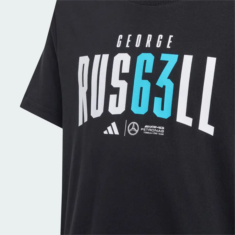 Maglia funzionale 'Mercedes - AMG Petronas Formula One Team George Russell' blu / nero / bianco miniatura 3