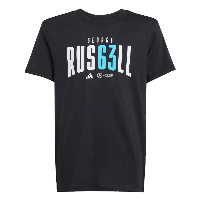 Maglia funzionale 'Mercedes - AMG Petronas Formula One Team George Russell' blu / nero / bianco