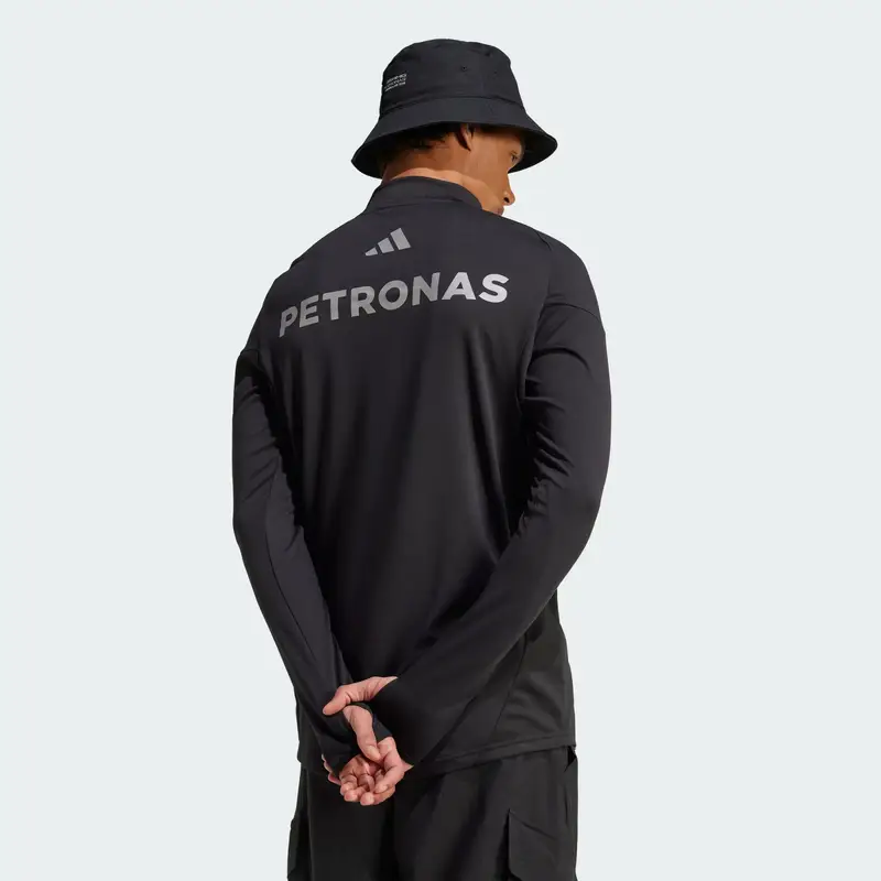 Maglia funzionale Mercedes - AMG Petronas Formula One Team grigio / nero miniatura 3