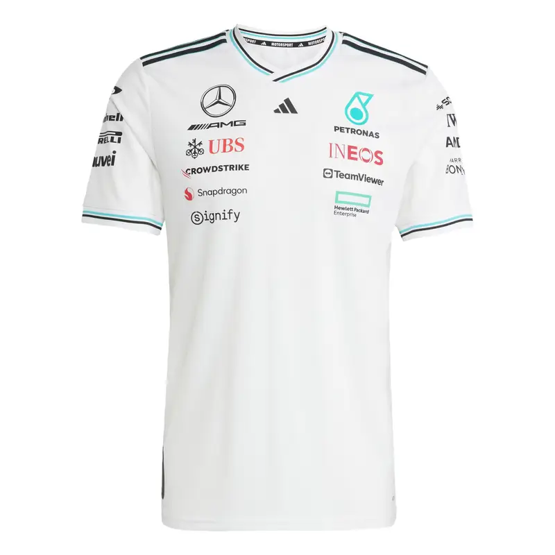 Maglia funzionale Mercedes - AMG Petronas Formula One Team menta / nero / bianco