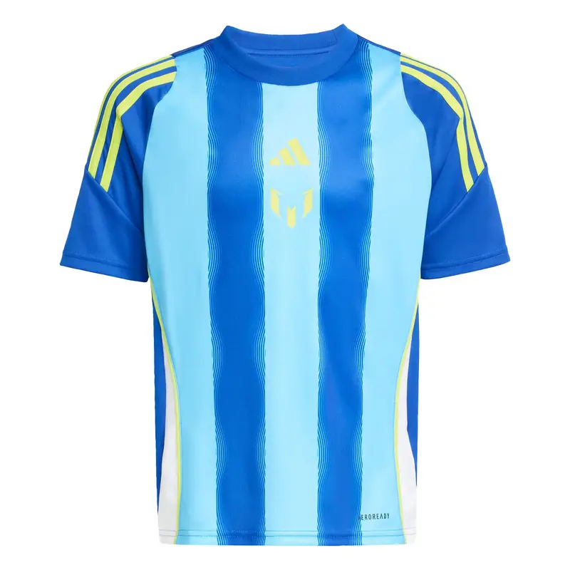 Maglia funzionale 'Messi' blu / blu cielo / giallo chiaro