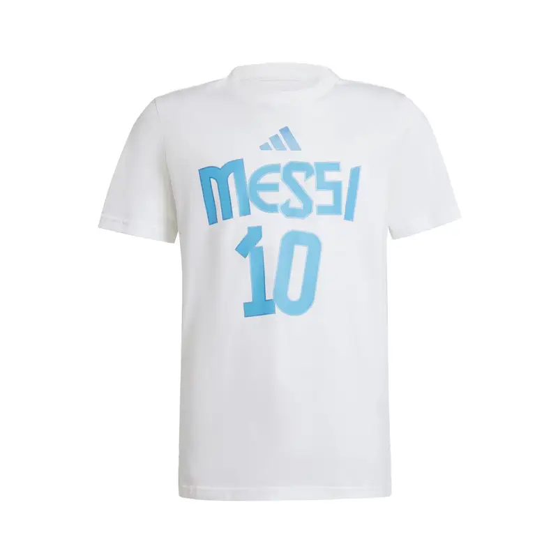 Maglia funzionale 'Messi Name and Number' blu chiaro / bianco