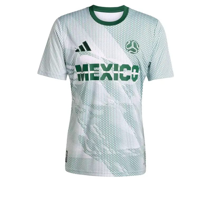 Maglia funzionale 'Mexico' verde / bianco miniatura 2
