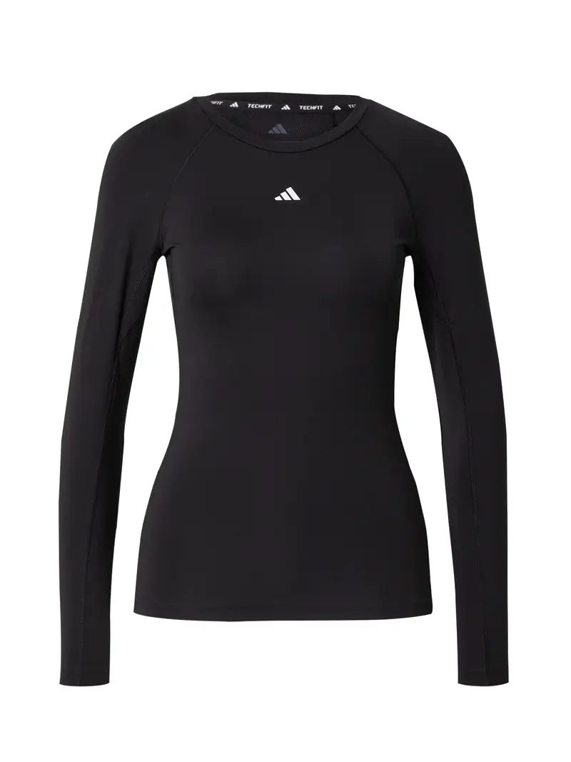 ADIDAS PERFORMANCE Maglia funzionale  nero / bianco