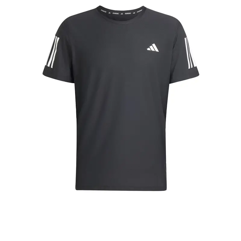 ADIDAS PERFORMANCE Maglia funzionale 'Own the Run'  nero / bianco