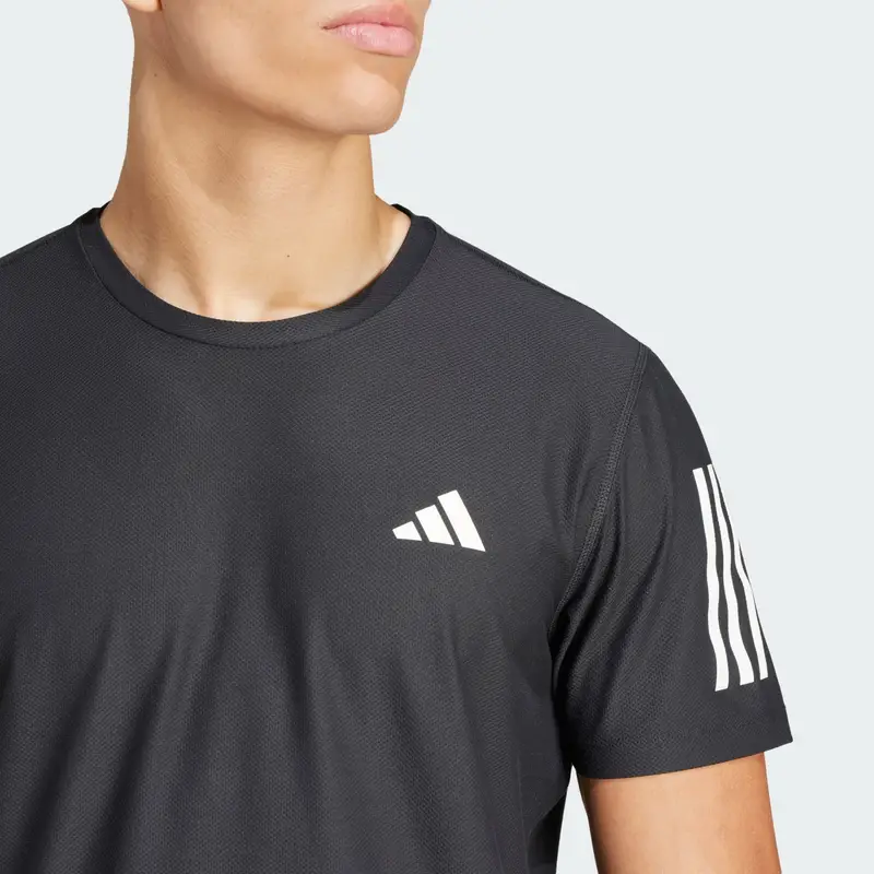 ADIDAS PERFORMANCE Maglia funzionale 'Own the Run' nero / bianco miniatura 3
