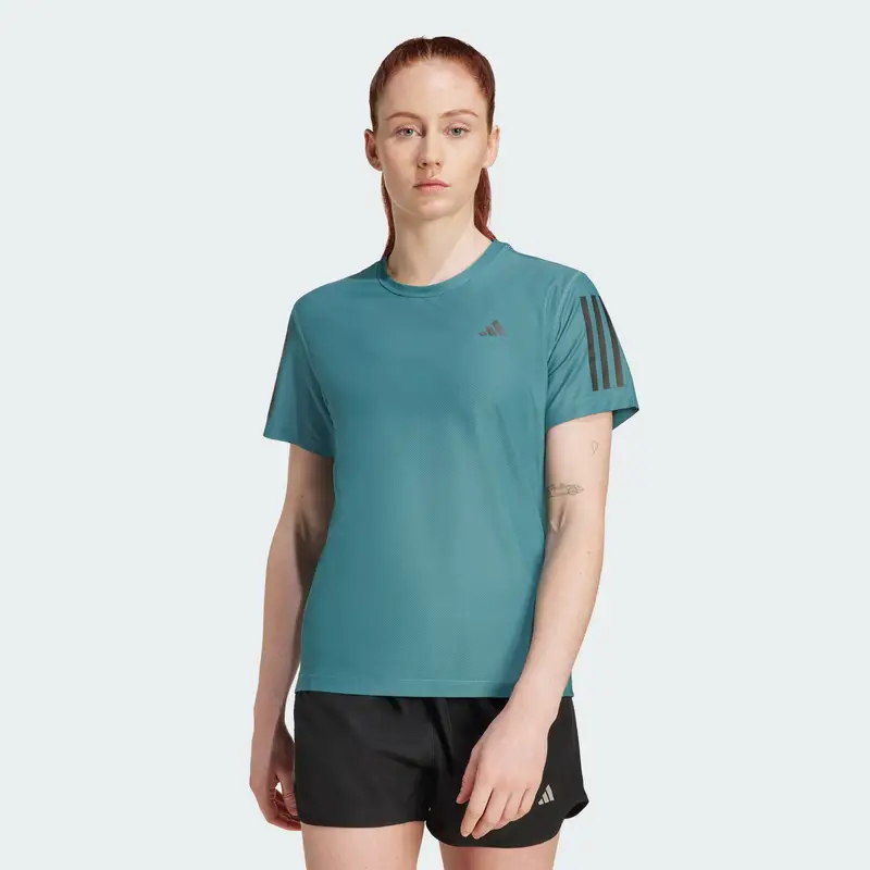 Maglia funzionale Own The Run turchese / antracite miniatura 2