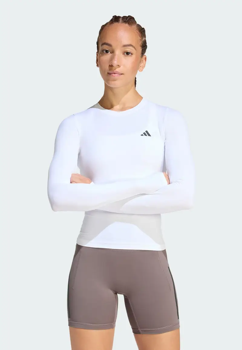 Maglia funzionale Power Essentials nero / bianco miniatura 2