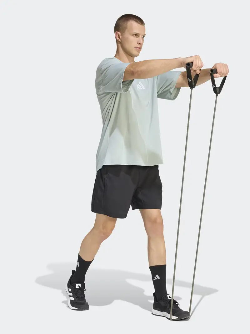 Maglia funzionale 'PWR' verde pastello / bianco miniatura 2