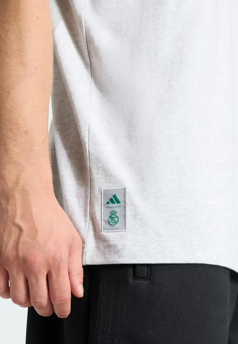 Maglia funzionale Real Madrid Heritage grigio chiaro / menta miniatura 3