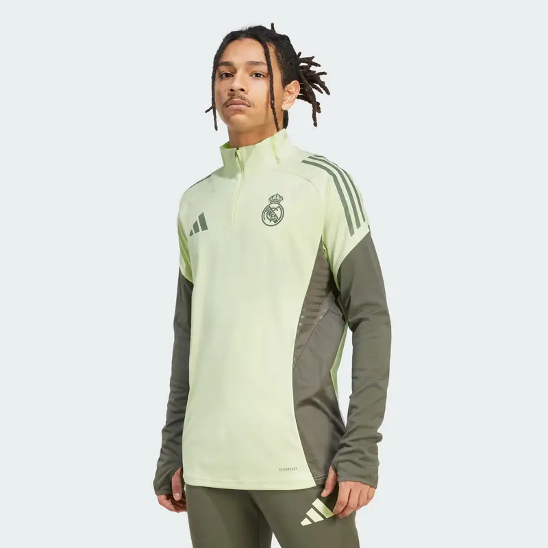Maglia funzionale 'Real Madrid Tiro 25 Competition' verde pastello / verde scuro miniatura 2