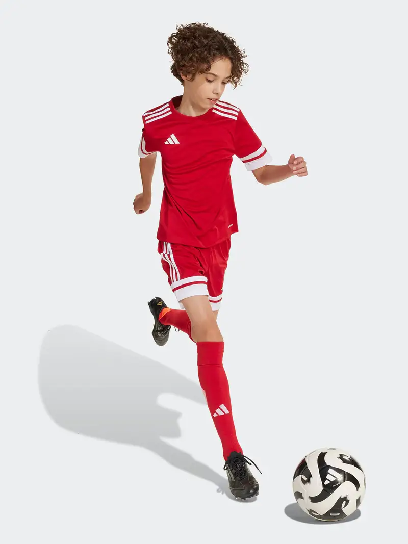 Maglia funzionale 'Squadra 25' rosso acceso / bianco miniatura 2