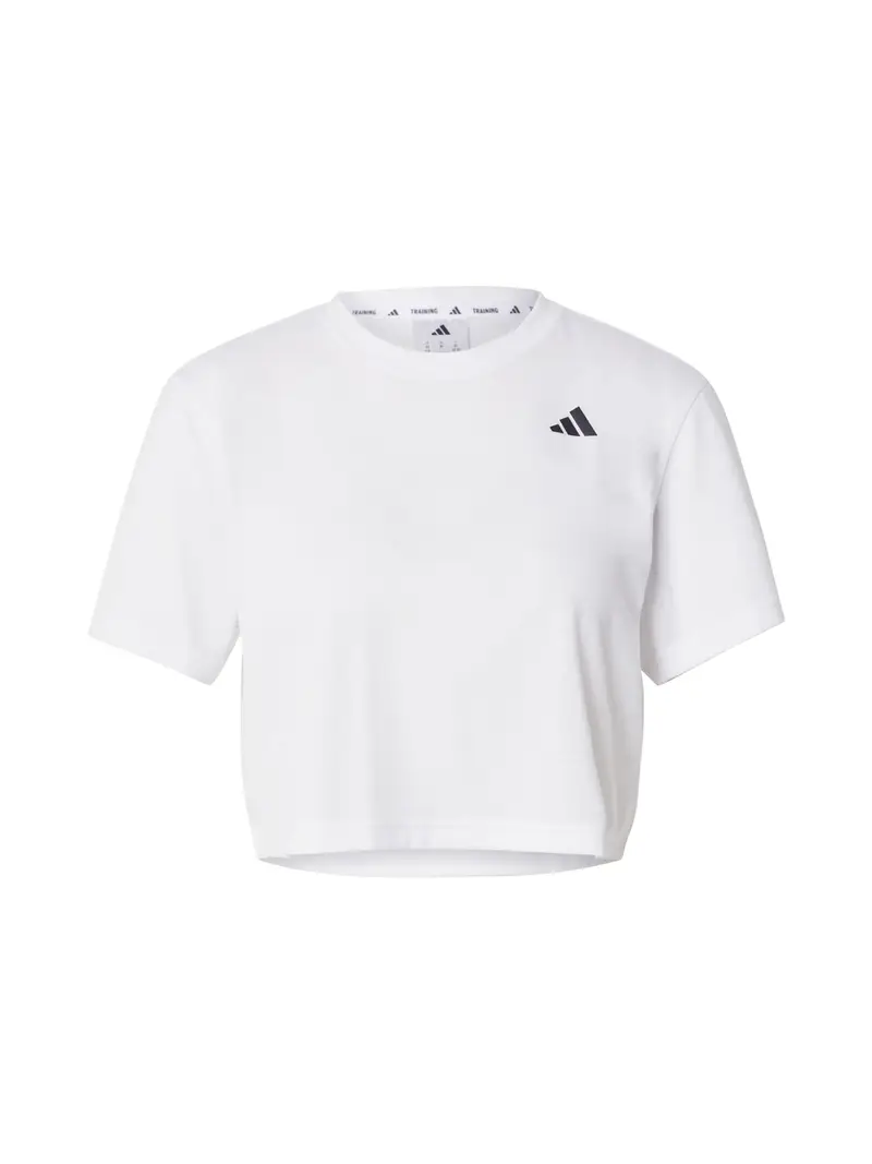 ADIDAS PERFORMANCE Maglia funzionale 'Te Min'  nero / bianco