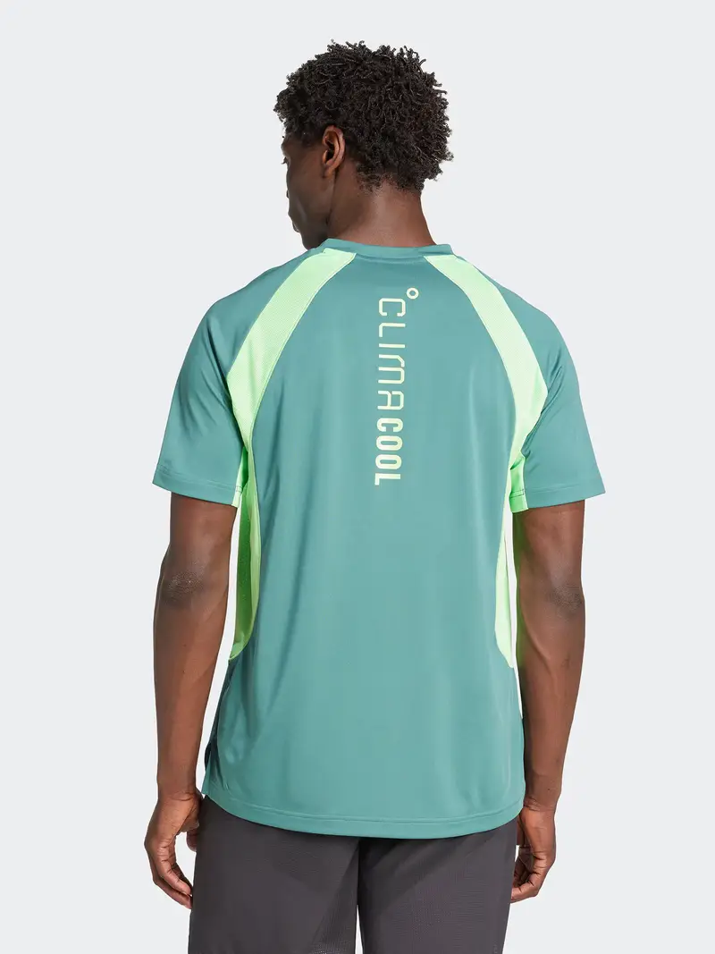 Maglia funzionale Tech App verde / verde chiaro / bianco miniatura 3