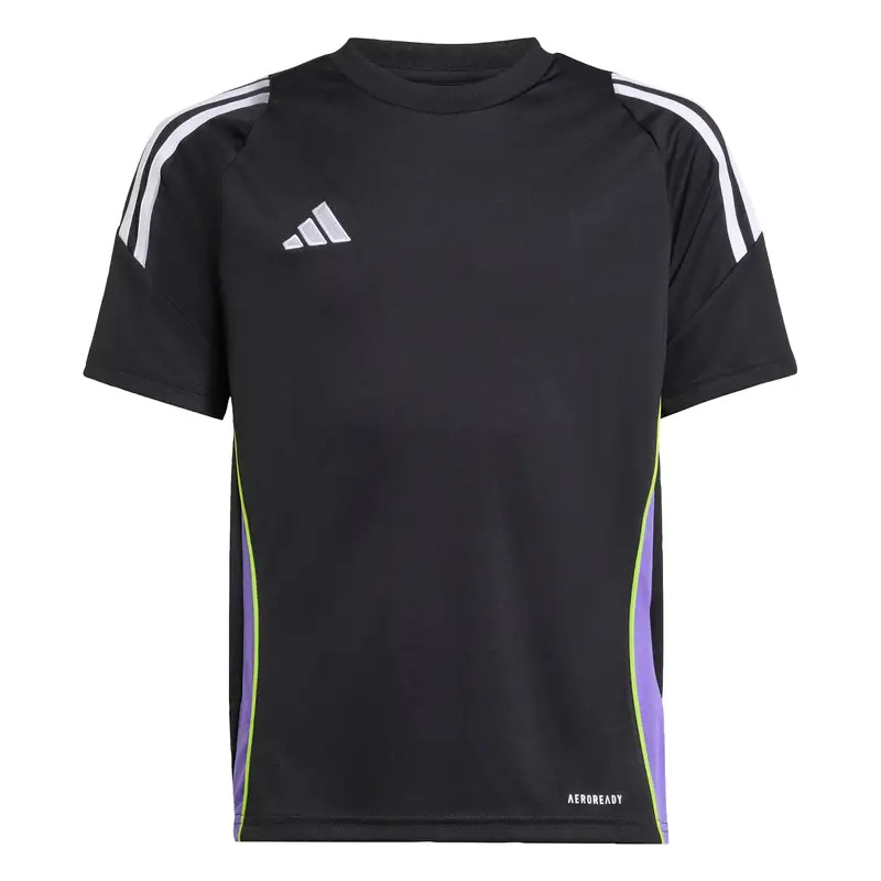 Maglia funzionale 'Tiro 24' verde neon / lavanda / nero / bianco