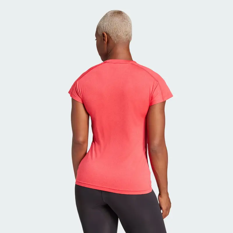 Maglia funzionale Train Essentials rosso / rosso chiaro / bianco miniatura 3