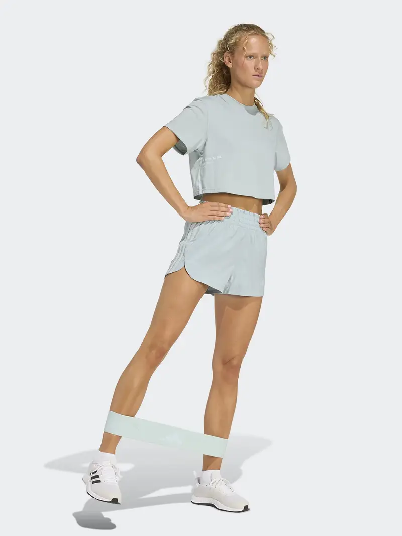 Maglia funzionale verde pastello / bianco miniatura 2