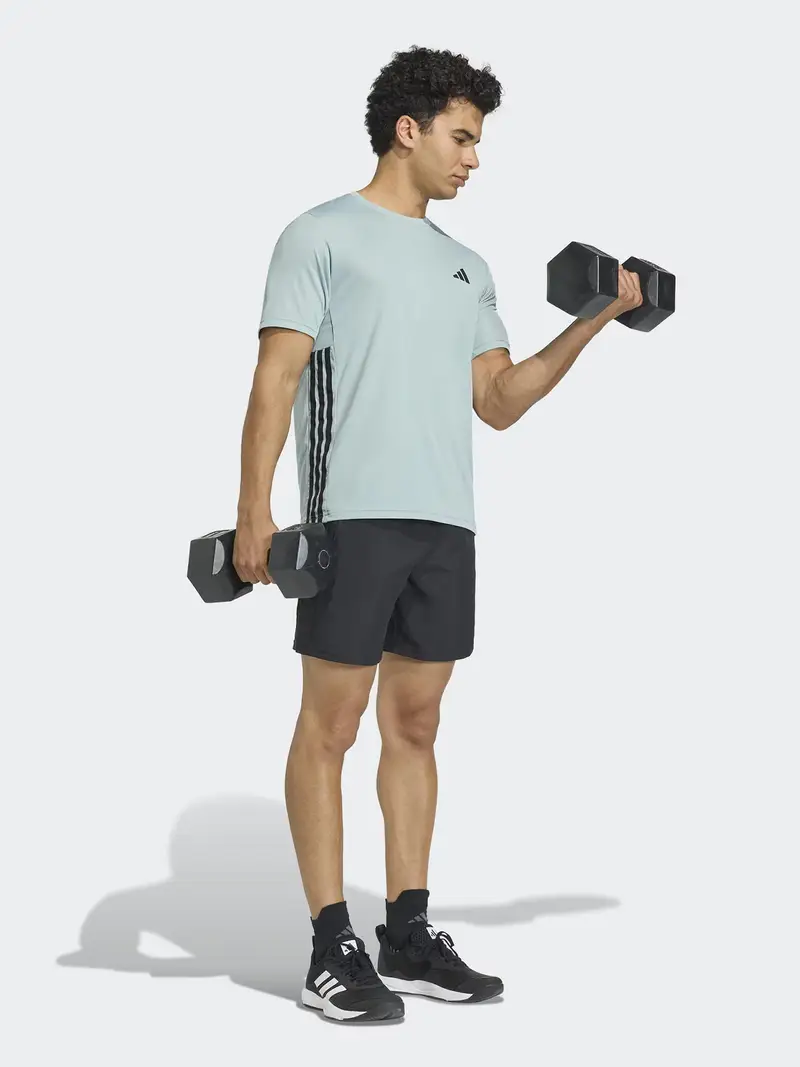 Maglia funzionale verde pastello / nero miniatura 2