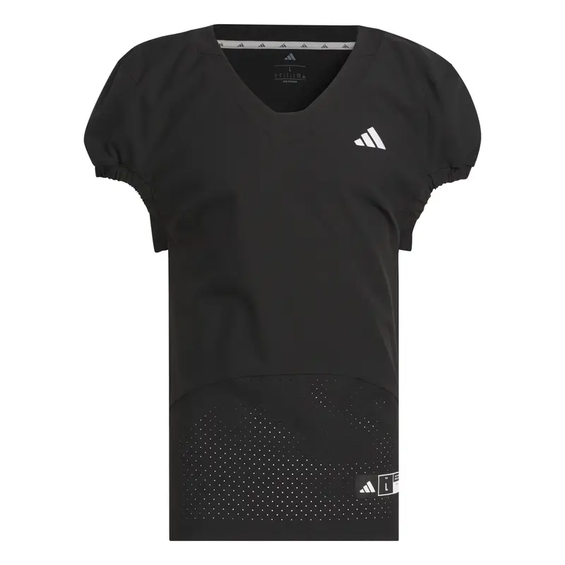 Maglia trikot 'Adizero Impact' nero / bianco