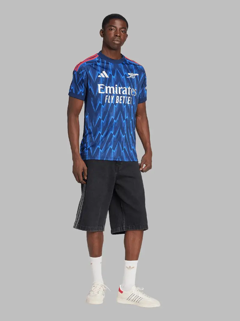 ADIDAS PERFORMANCE Maglia trikot 'AFC A' navy / indaco / blu reale / rosso miniatura 3