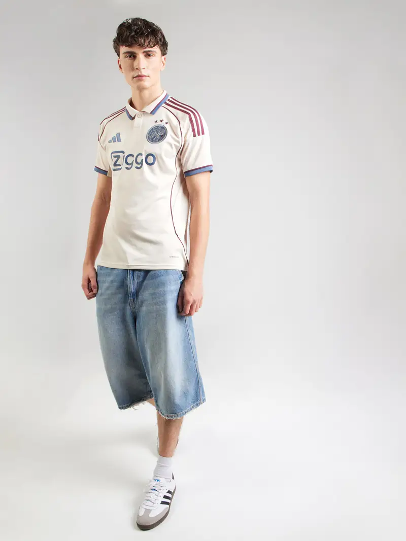 Maglia trikot 'AJAX 3' avorio / blu scuro / rosso scuro miniatura 3