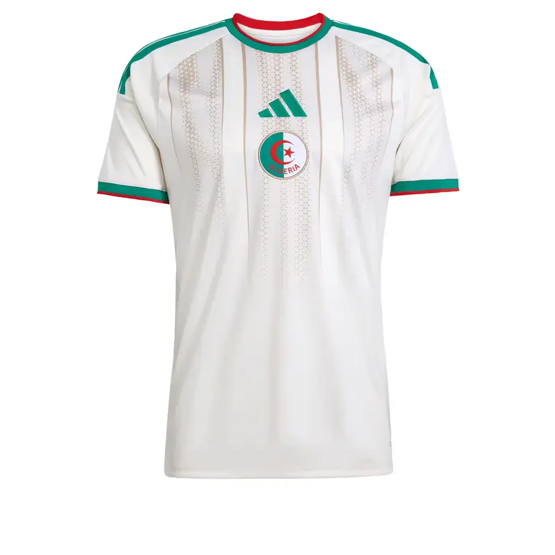Maglia trikot 'Algeria 26' beige / smeraldo / rosso / bianco