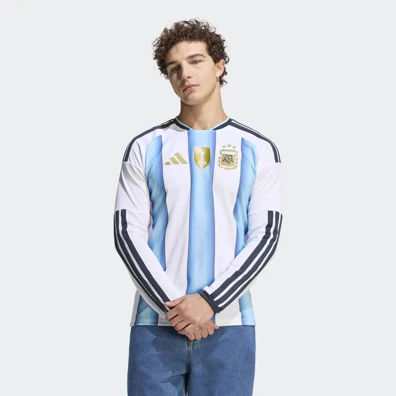 Maglia trikot 'Argentinien 26' blu chiaro / senape / nero / bianco miniatura 3