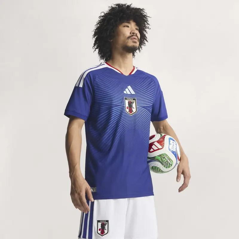 Maglia trikot 'Authentische Japan 26/27' blu / bianco