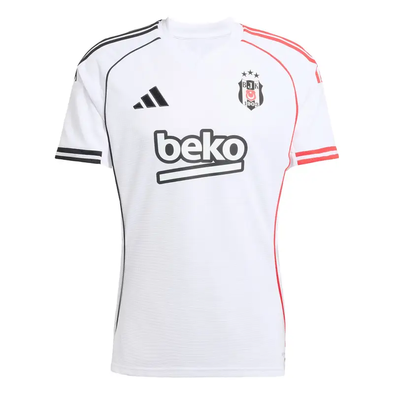 Maglia trikot 'Besiktas Istanbul 25-26' rosso / nero / bianco