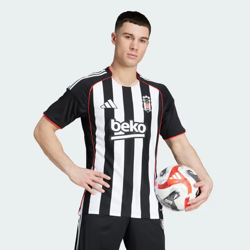 Maglia trikot 'Beşiktaş JK 25/26' rosso / nero / bianco miniatura 2