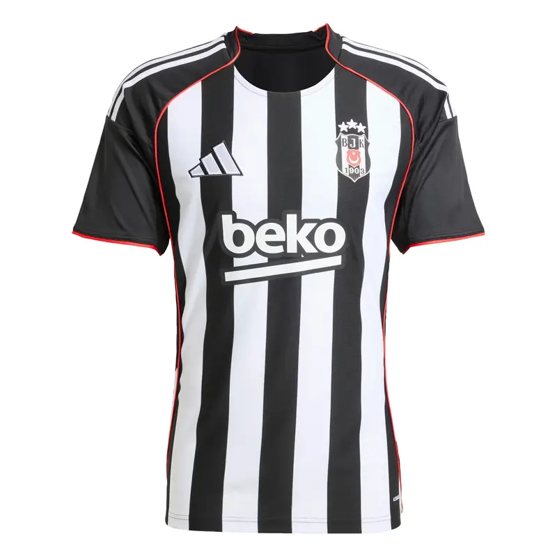Maglia trikot 'Beşiktaş JK 25/26' rosso / nero / bianco