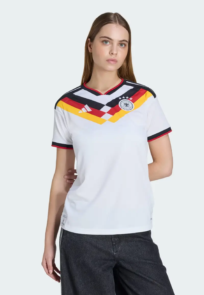 Maglia trikot 'Deutschland 26' giallo / rosso / nero / bianco miniatura 3