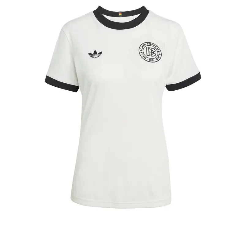 ADIDAS PERFORMANCE Maglia trikot 'DFB Home 125 Jahre'  nero / bianco