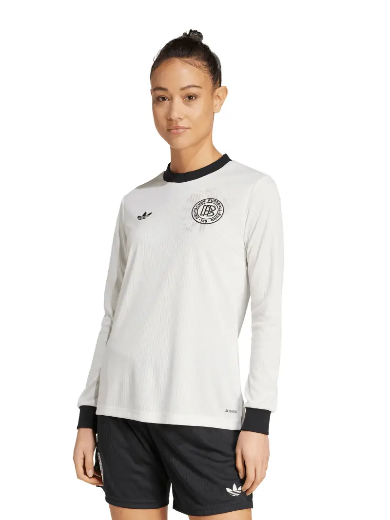 Maglia trikot 'DFB Home 125 Jahre' nero / bianco naturale miniatura 3