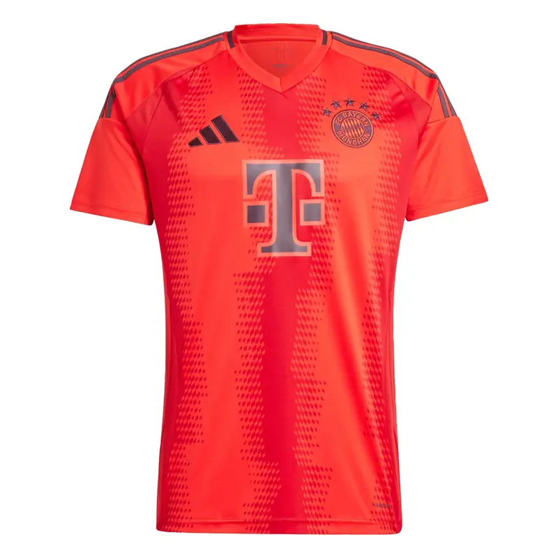 ADIDAS PERFORMANCE Maglia trikot 'FC Bayern München 2024/2025'  rosso / rosso scuro / nero
