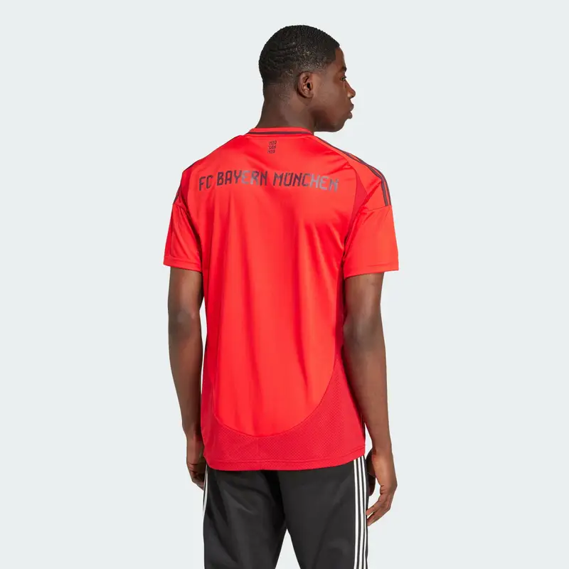 ADIDAS PERFORMANCE Maglia trikot 'FC Bayern München 2024/2025' rosso / rosso scuro / nero miniatura 3