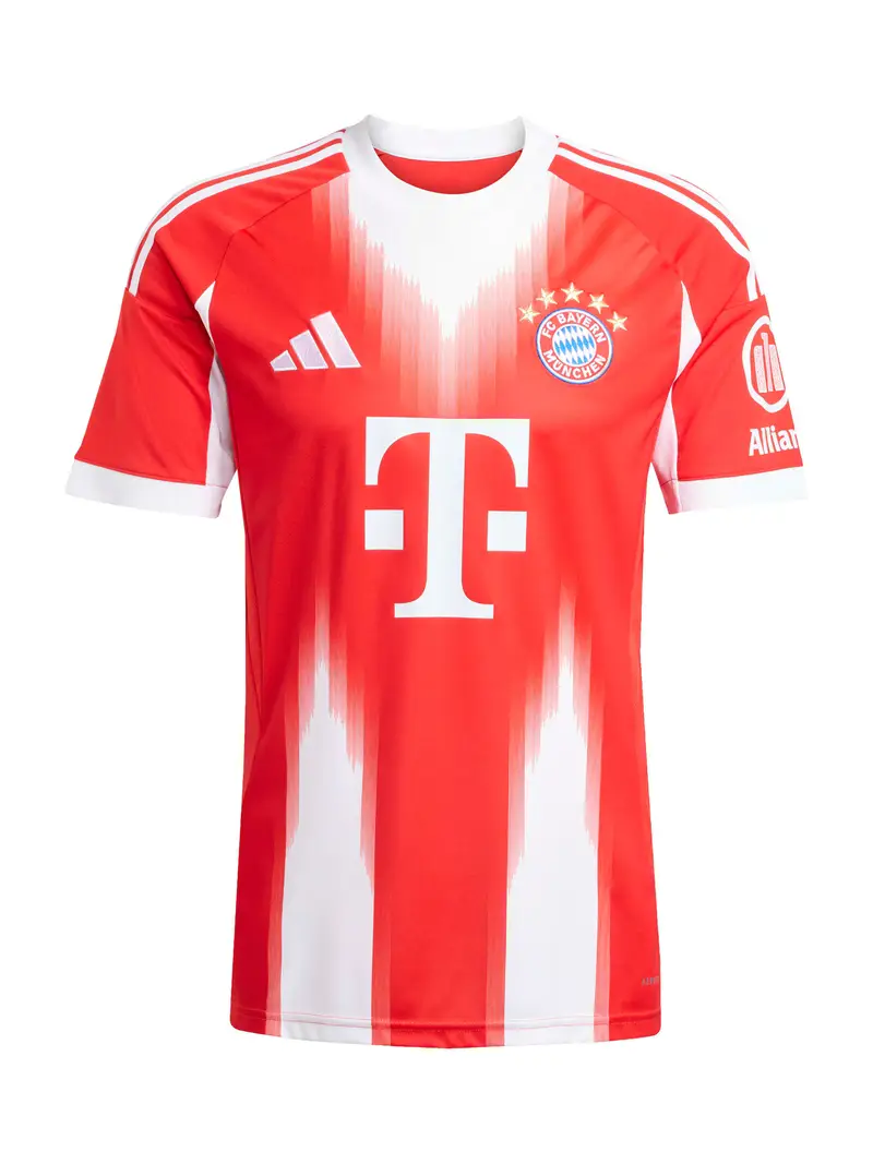 Maglia trikot FC Bayern München 2025/2026 blu chiaro / rosso acceso / bianco