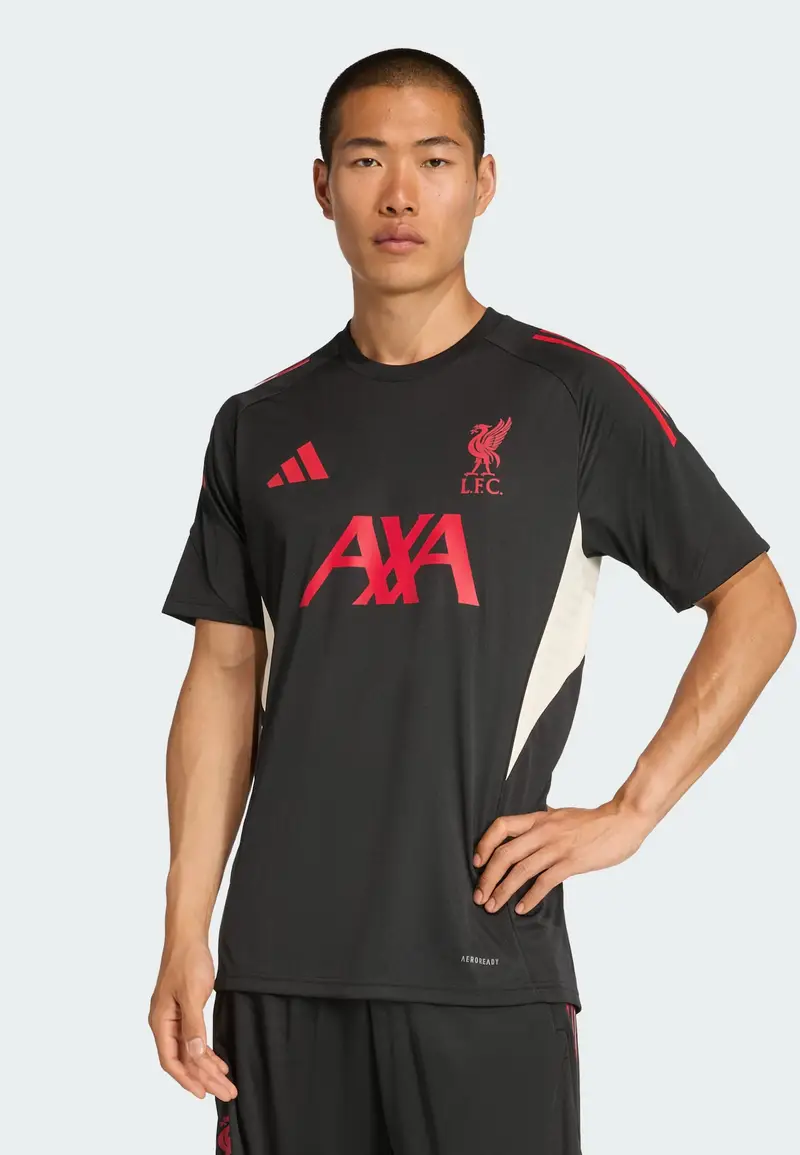 Maglia trikot FC Liverpool Tiro 25 Competition rosso / nero / bianco miniatura 3