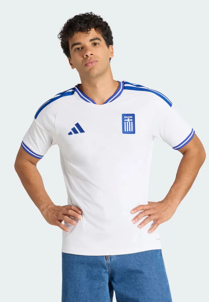 Maglia trikot Griechenland 26 blu / bianco miniatura 3
