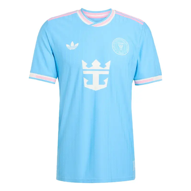 ADIDAS PERFORMANCE Maglia trikot 'Inter Miami CF 25/26 Messi'  azzurro / rosa chiaro / bianco