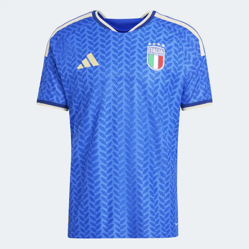 Maglia trikot 'Italien 26 Authentic' beige / blu / azzurro / bianco